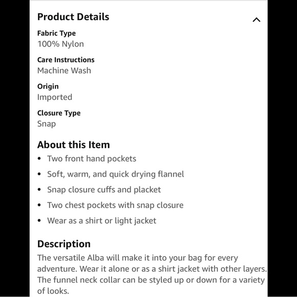 EXOFFICIO Alba Funnel Neck Plaid Shirt Jacket Green Plaid Pockets Purple Hiking - Picture 14 of 16